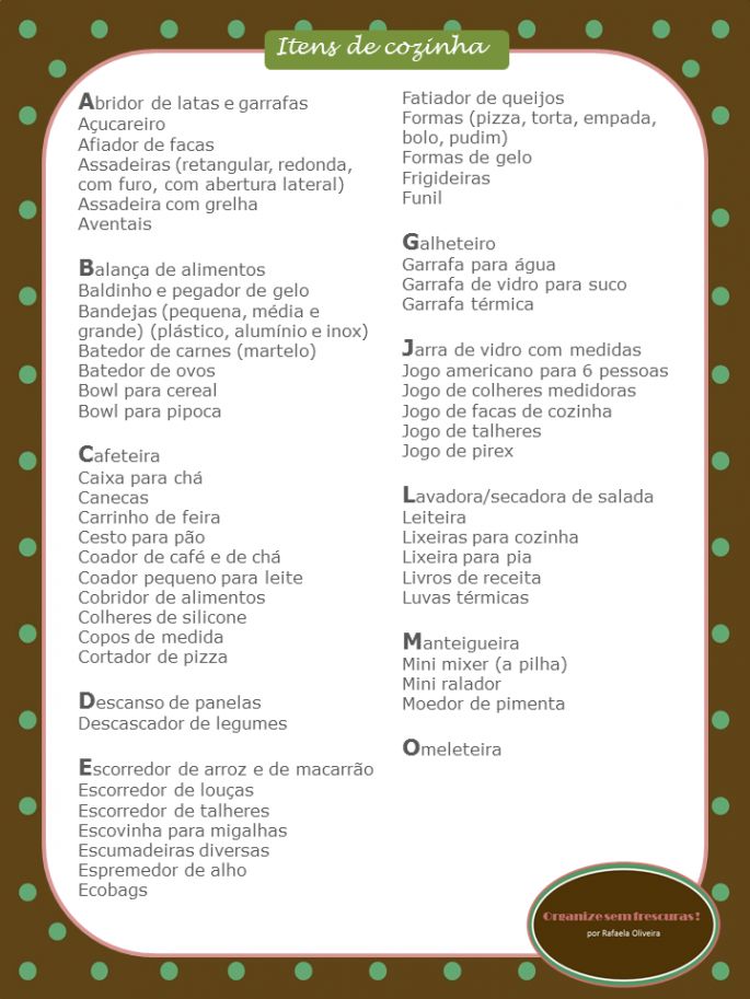 organizar casa